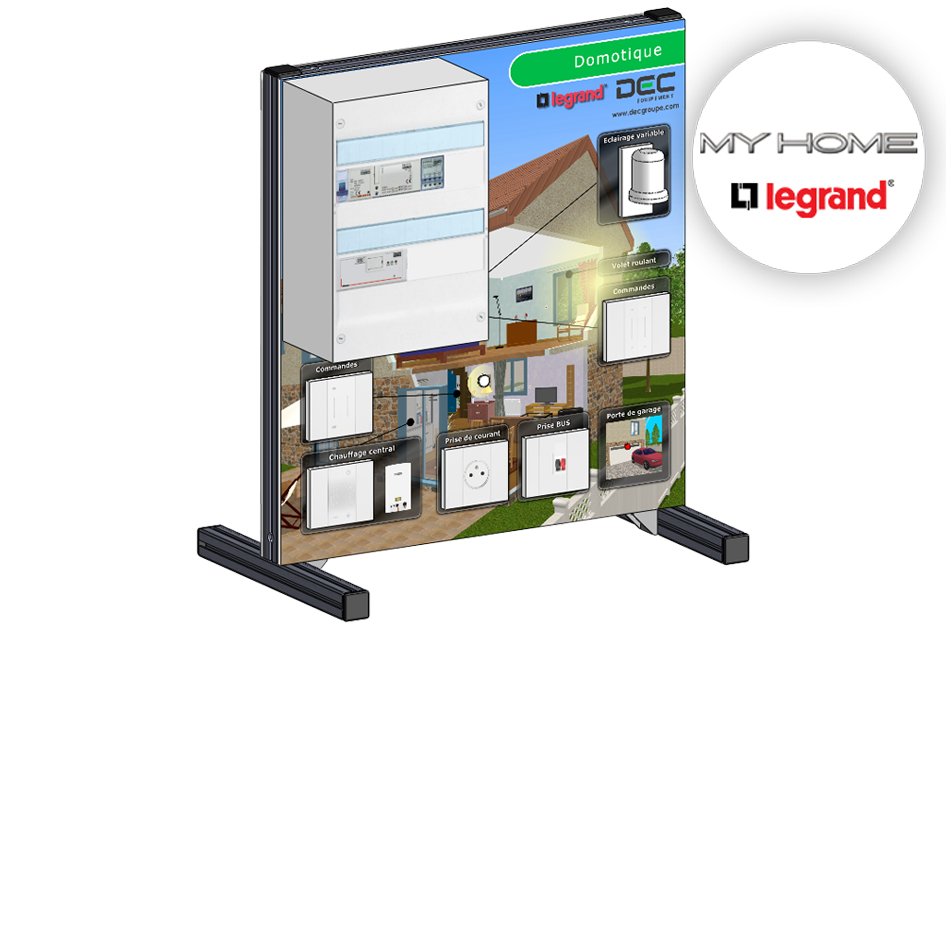 Panneau domotique MyHOME Up Legrand - serveur 1