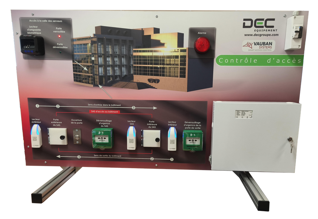 Panneau contrôle d'accès VAUBAN