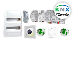 [KITDMMULTDOMOTI01] Kit domotique KNX zennio - sans serveur